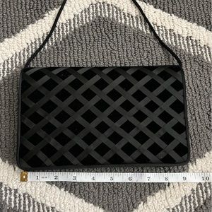 Carolyne Barton Vintage Black Crossbody Bag